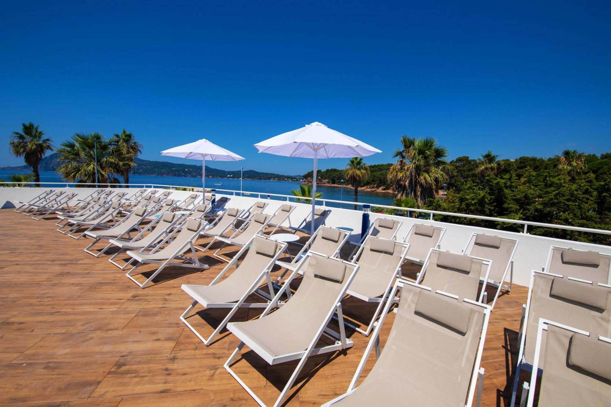 Residence Nemea Le Cap Azur Сен-Мандріє-сюр-Мер Екстер'єр фото